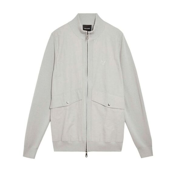 Lyle & Scott Mens Milano Hybrid Jacket / Gray